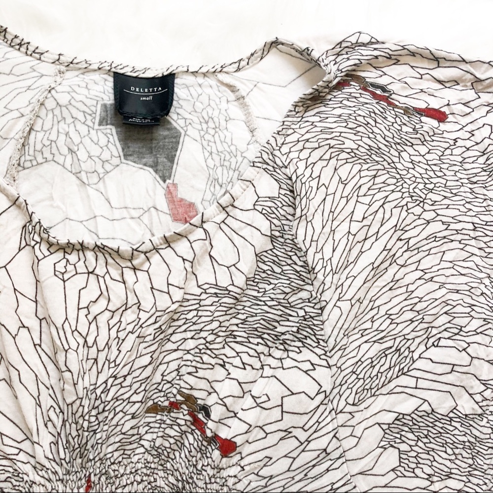 Beautiful Deletta Anthropologie Dolman Blouse - Picture 2 of 3